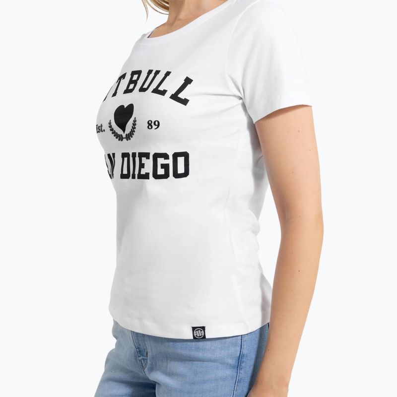 Moteriški marškinėliai Pitbull Love PB white 4