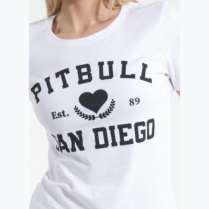 Moteriški marškinėliai Pitbull Love PB white 5