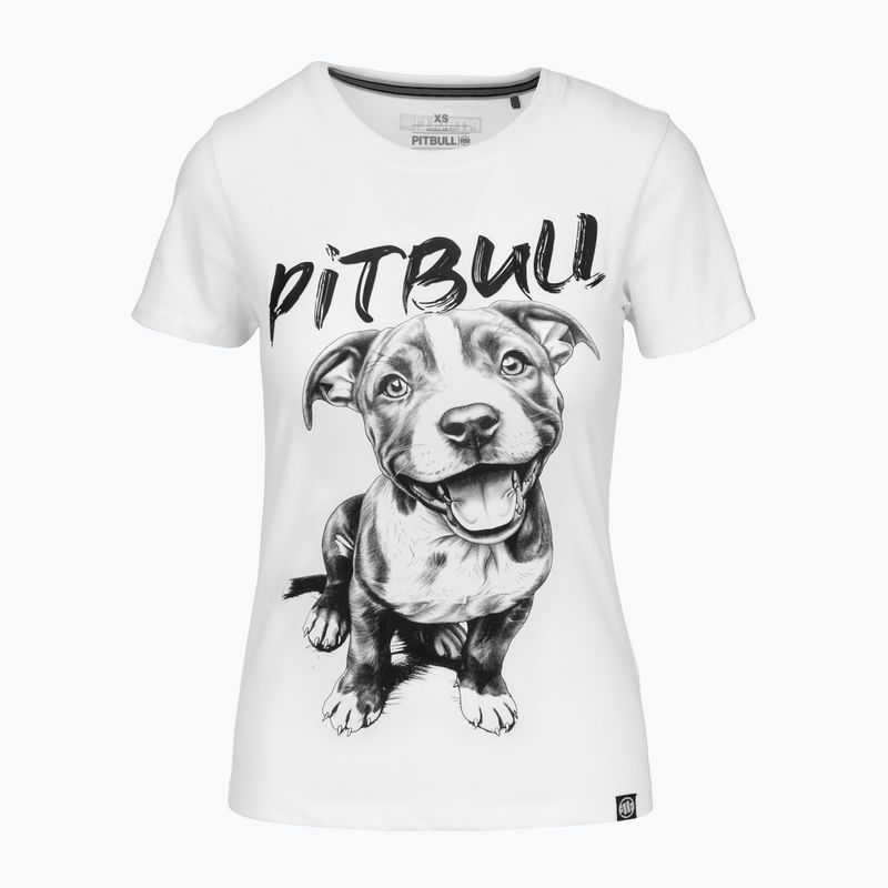 Moteriški marškinėliai Pitbull Puppy 2 white 5