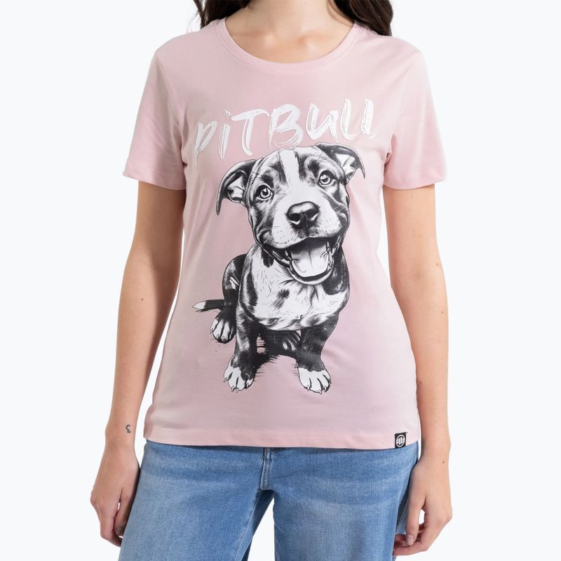Moteriški marškinėliai Pitbull Puppy 2 powder pink 4