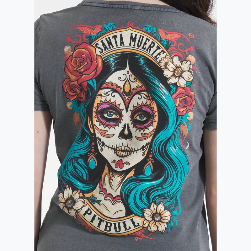 Moteriški marškinėliai Pitbull Santa Muerte 25 graphite 4