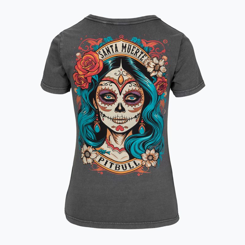 Moteriški marškinėliai Pitbull Santa Muerte 25 graphite 8