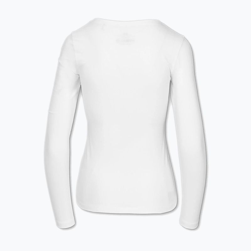 Moteriški marškinėliai ilgomis rankovėmis Pitbull Usa Cal Slim Fit white 7