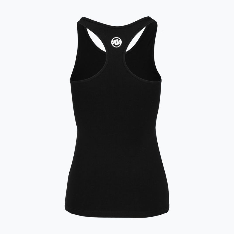 Moteriškas tank topas Pitbull R Tank Top black 2