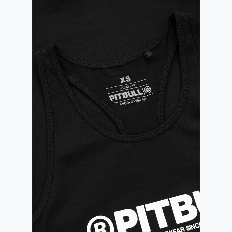 Moteriškas tank topas Pitbull R Tank Top black 3
