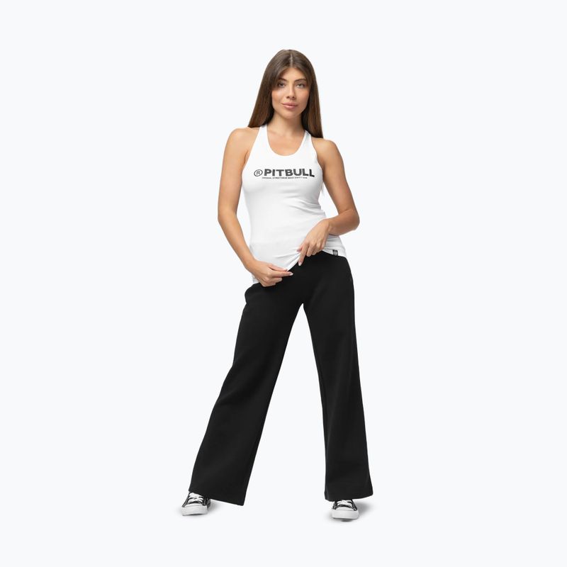 Moteriškas tank topas Pitbull R Tank Top white 2