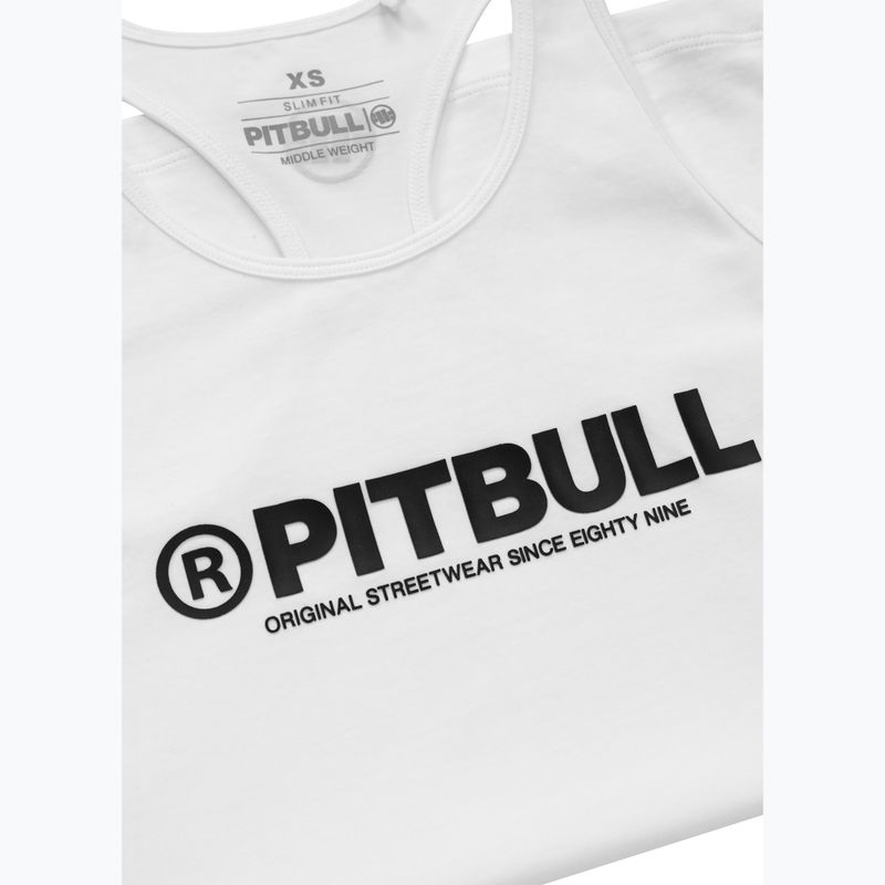 Moteriškas tank topas Pitbull R Tank Top white 3