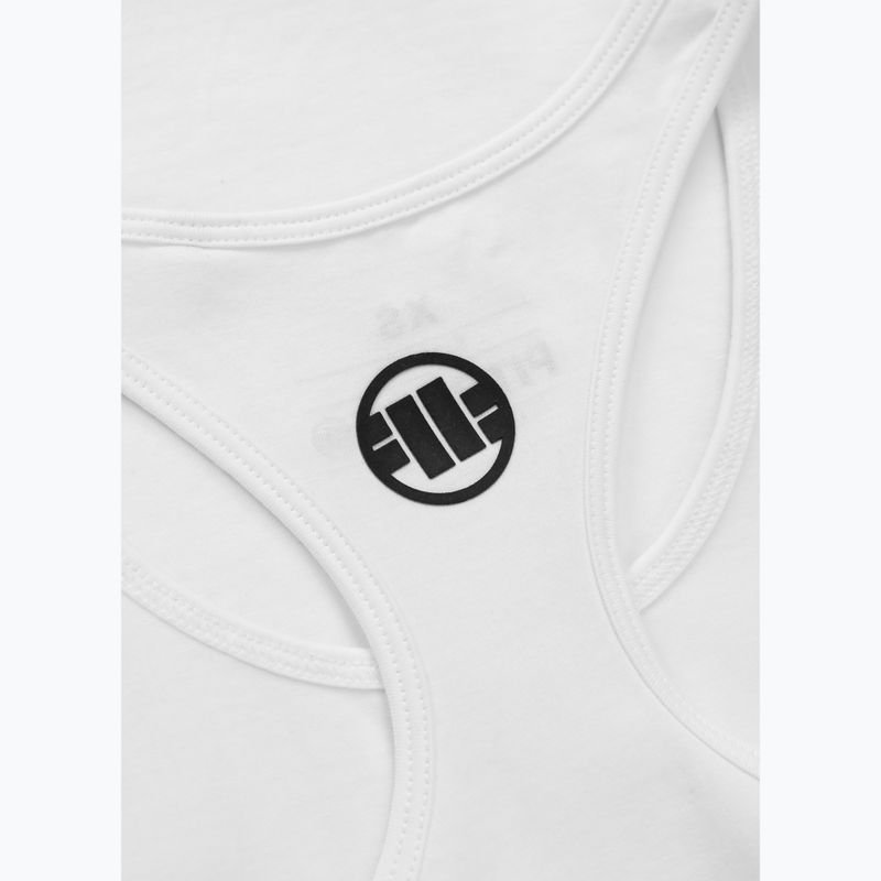 Moteriškas tank topas Pitbull R Tank Top white 4
