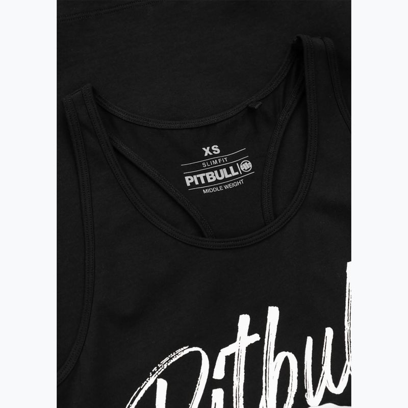 Moteriškas tank topas Pitbull Puppy black 3