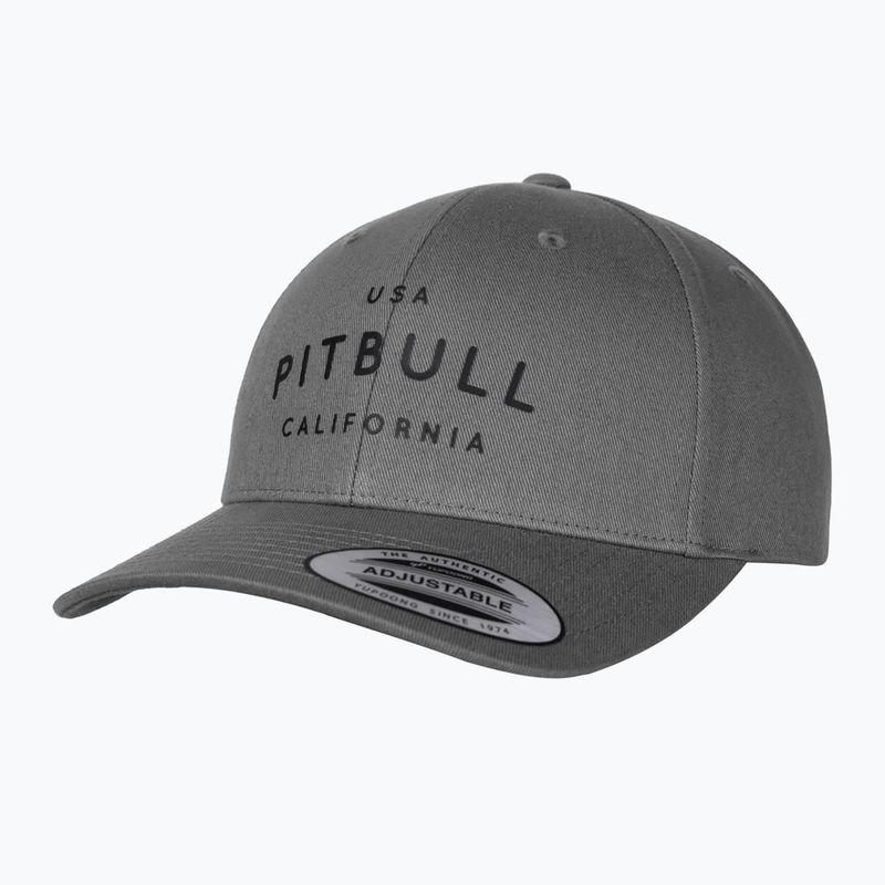Pitbull Snapback ,,USA CAL" Klasikinė žemo profilio grafitinė beisbolo kepuraitė