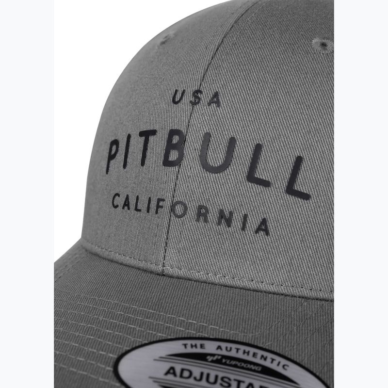 Kepuraitė su snapeliu Pitbull Snapback ,,USA CAL" Classic Low Profile graphite 3