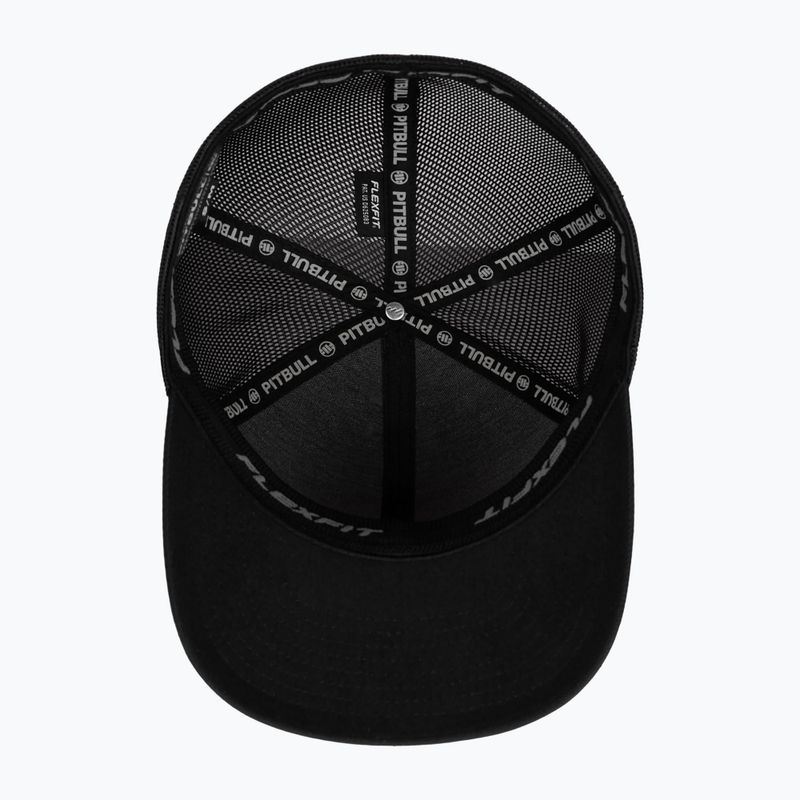 Kepuraitė su snapeliu Pitbull Mesh Full Cap Logo Iridescent Flexfit black 3