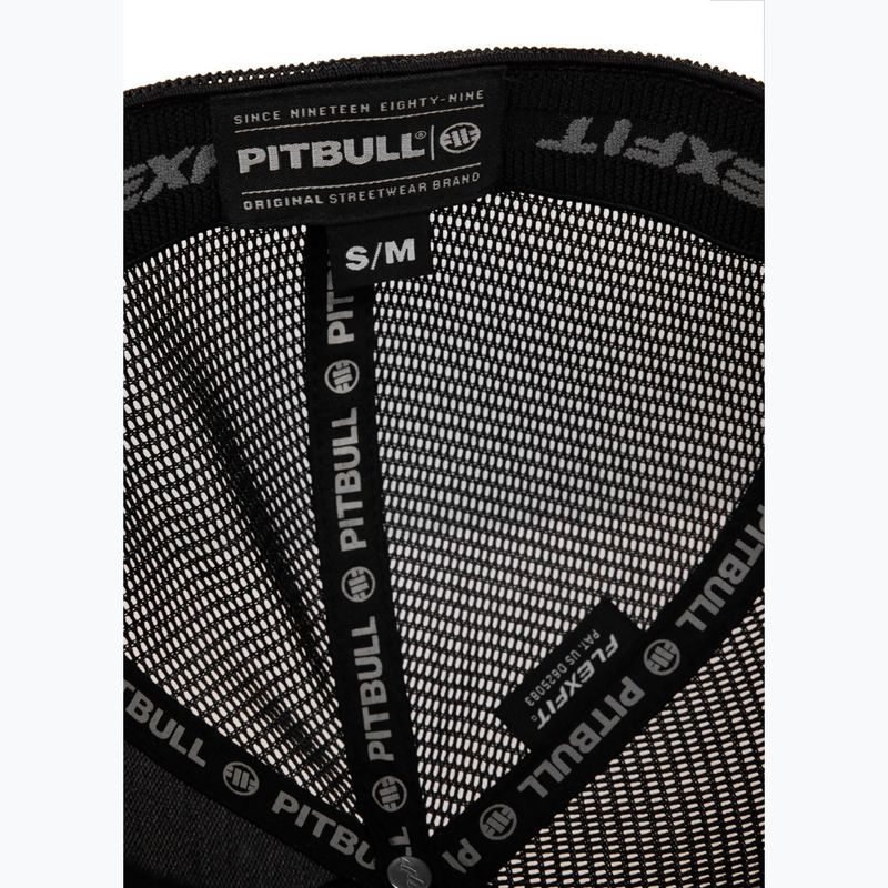 Kepuraitė su snapeliu Pitbull Mesh Full Cap Logo Iridescent Flexfit black 7
