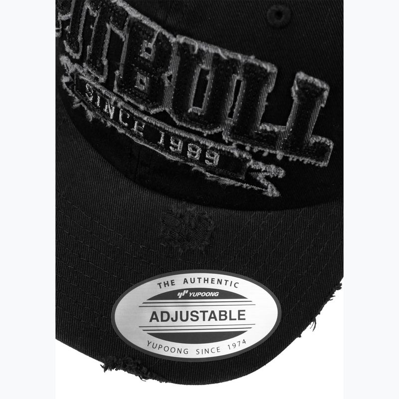 Kepuraitė su snapeliu Pitbull Snapback Since 1989 Classic black 4