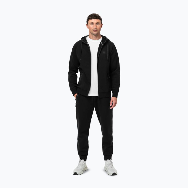 Vyriškas džemperis Pitbull Dogwood Hooded Zip Sweatshirt black 2