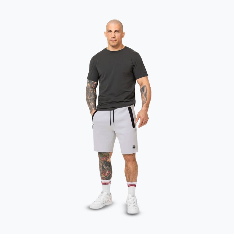Vyriški šortai Pitbull Dogwood Sport white/blue 2