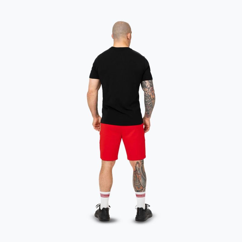 Vyriški šortai Pitbull Dogwood Sport fluo/red 3