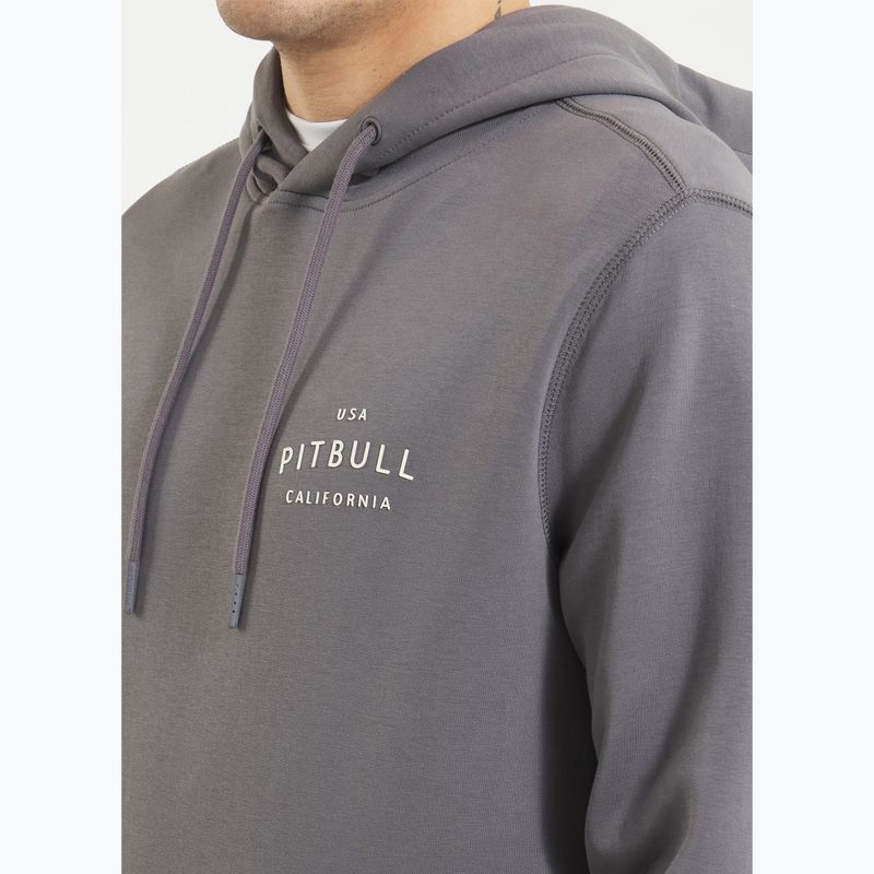Vyriškas džemperis Pitbull Sampson Hooded Sweatshirt graphite 4