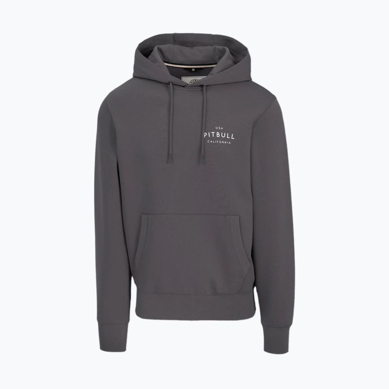 Vyriškas džemperis Pitbull Sampson Hooded Sweatshirt graphite 6
