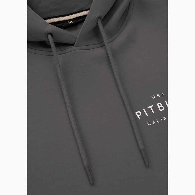 Vyriškas džemperis Pitbull Sampson Hooded Sweatshirt graphite 8