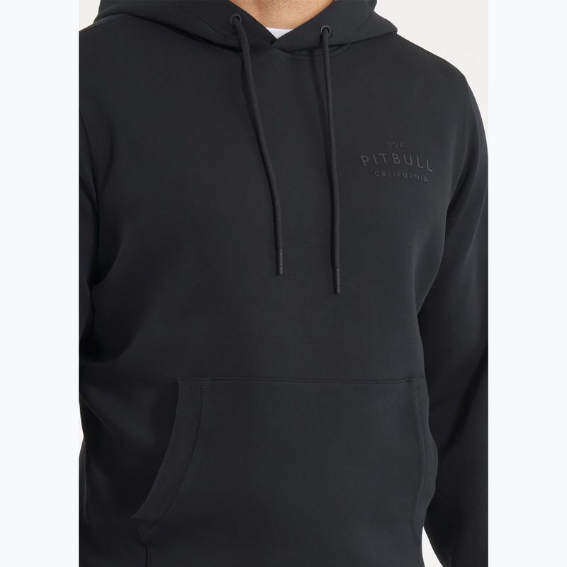Vyriškas džemperis Pitbull Sampson Hooded Sweatshirt black 5