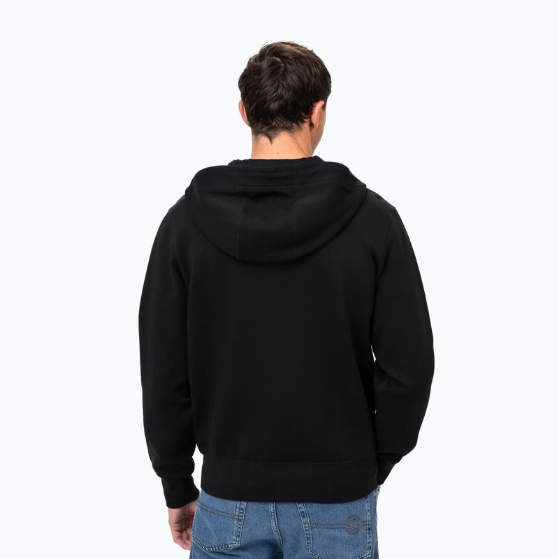 Vyriškas džemperis Pitbull Sampson Hooded Zip Sweatshirt black 3