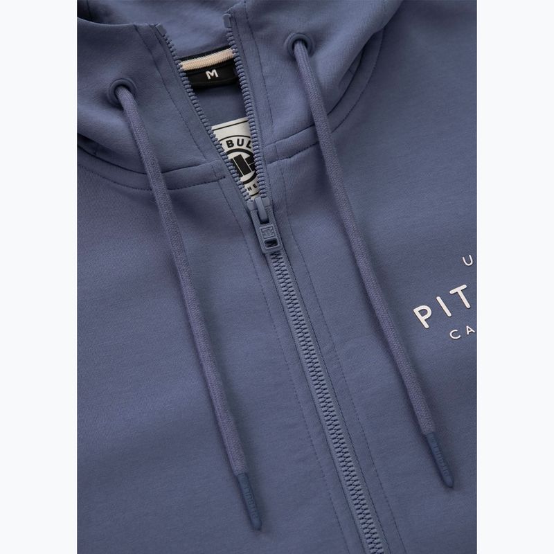 Vyriškas džemperis Pitbull Sampson Hooded Zip Sweatshirt navy jeans 7