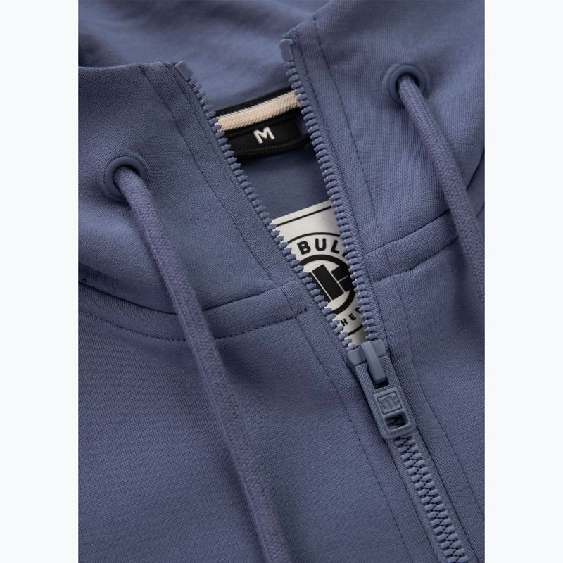 Vyriškas džemperis Pitbull Sampson Hooded Zip Sweatshirt navy jeans 8