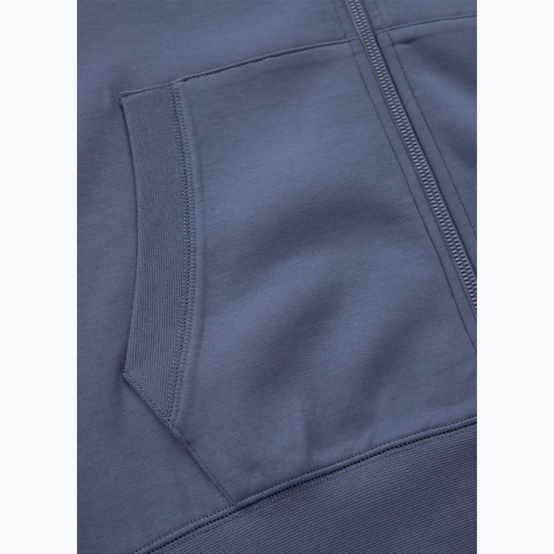 Vyriškas džemperis Pitbull Sampson Hooded Zip Sweatshirt navy jeans 11