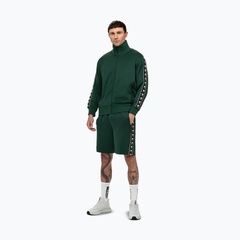 Vyriškas džemperis Pitbull Track Jacket Powers bottle green 2