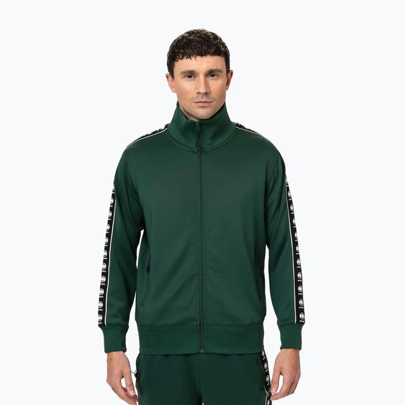 Vyriškas džemperis Pitbull Track Jacket Powers bottle green 4