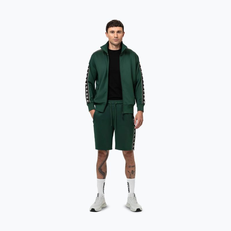 Vyriškas džemperis Pitbull Track Jacket Powers bottle green 7