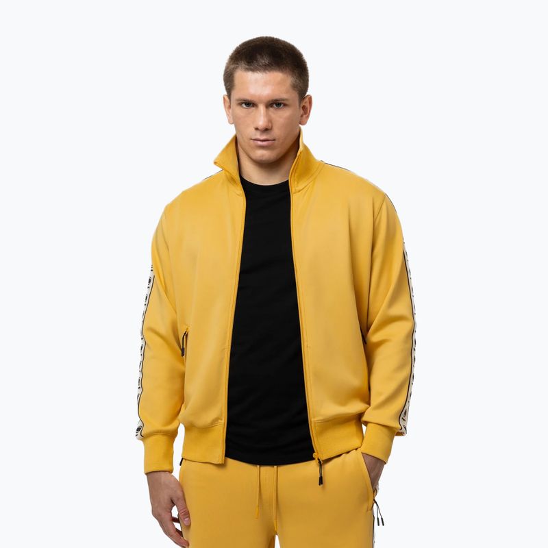 Vyriškas džemperis Pitbull Track Jacket Powers pale yellow 4