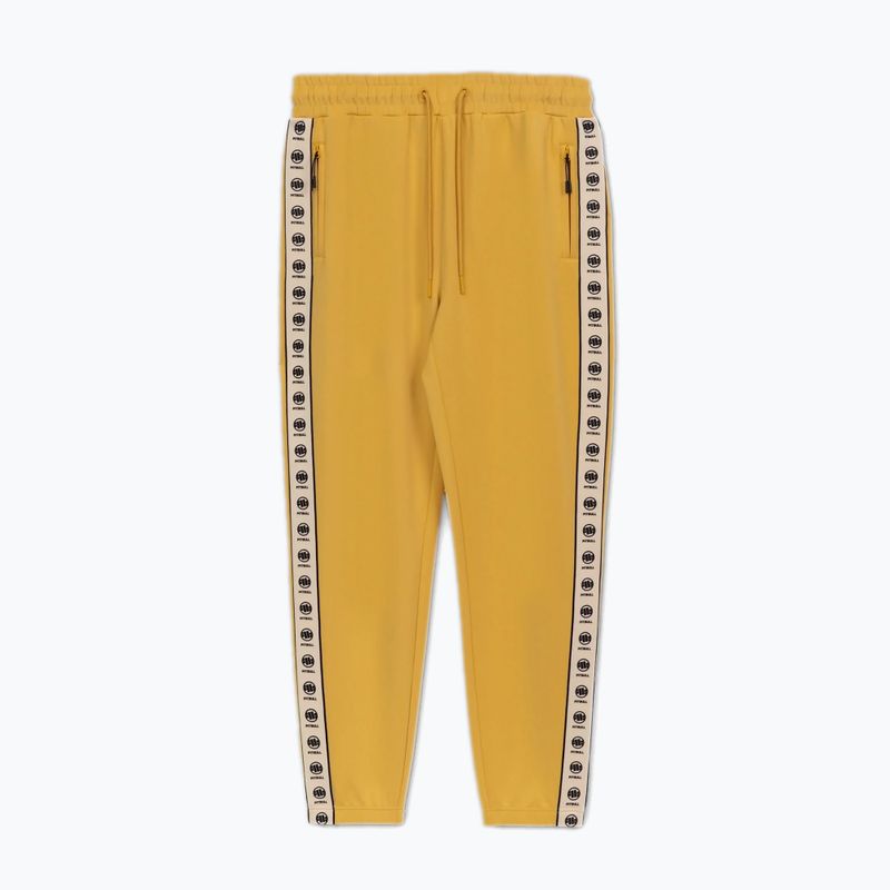 Vyriškos kelnės Pitbull Track Pants Powers pale yellow 5