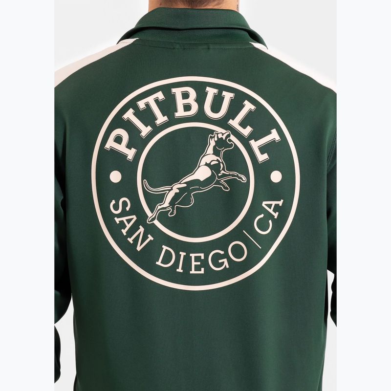 Vyriškas džemperis Pitbull Track Jacket San Diego bottle green 5