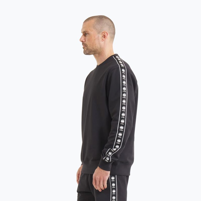 Vyriškas džemperis Pitbull Tape Nugget Crewneck Sweatshirt black 4