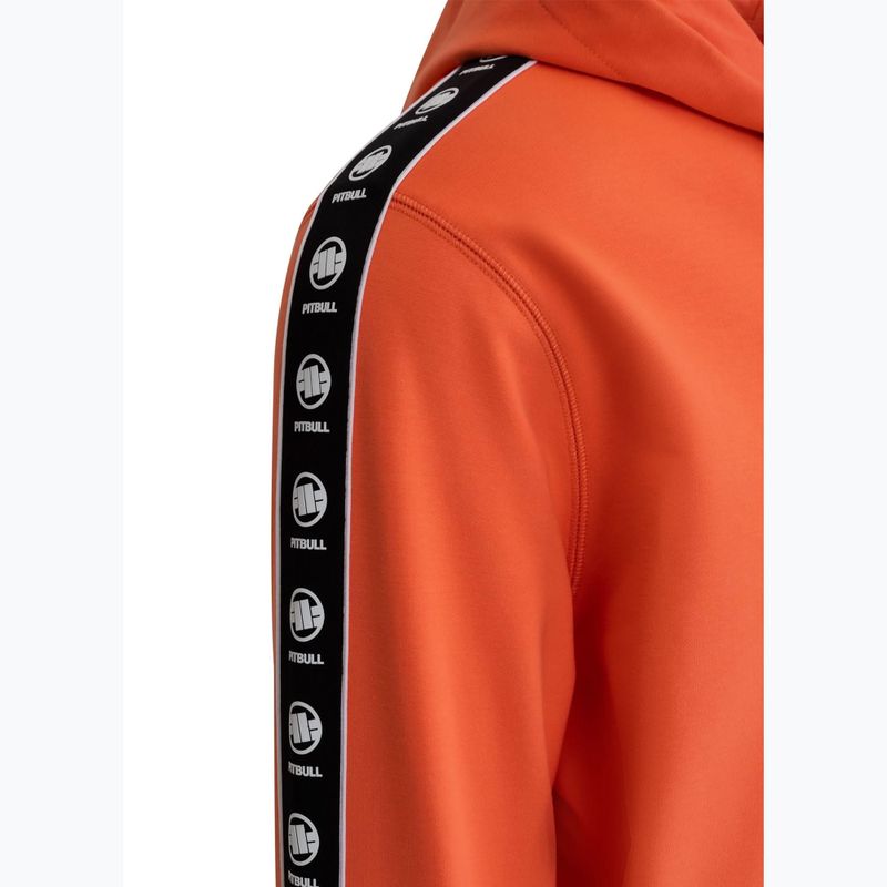 Vyriškas džemperis Pitbull Tape Nugget Hooded Sweatshirt bright salmon 8