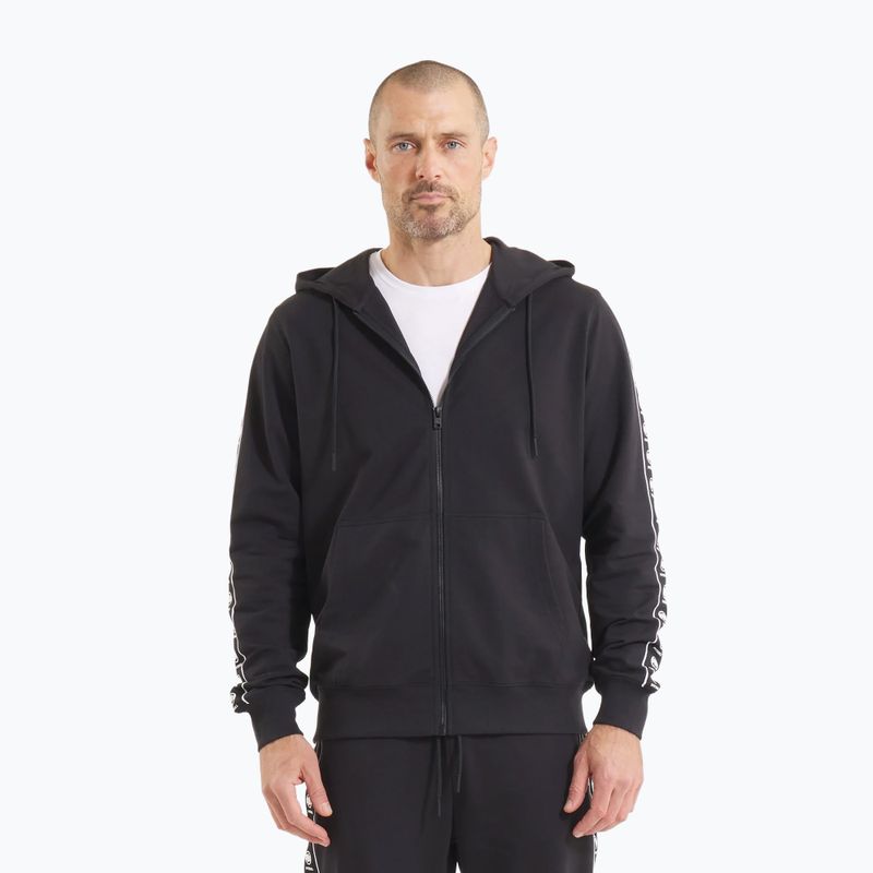 Vyriškas džemperis Pitbull Tape Nugget Hooded Zip Sweatshirt black
