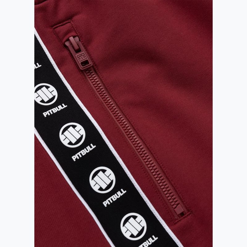 Vyriškos kelnės Pitbull Tape Nugget Jogging burgundy 8