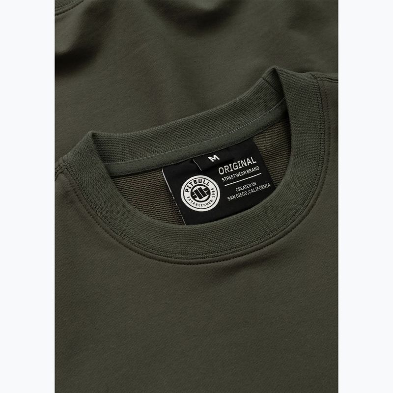 Vyriškas džemperis Pitbull Para Bellum Crewneck Sweatshirt old green 3