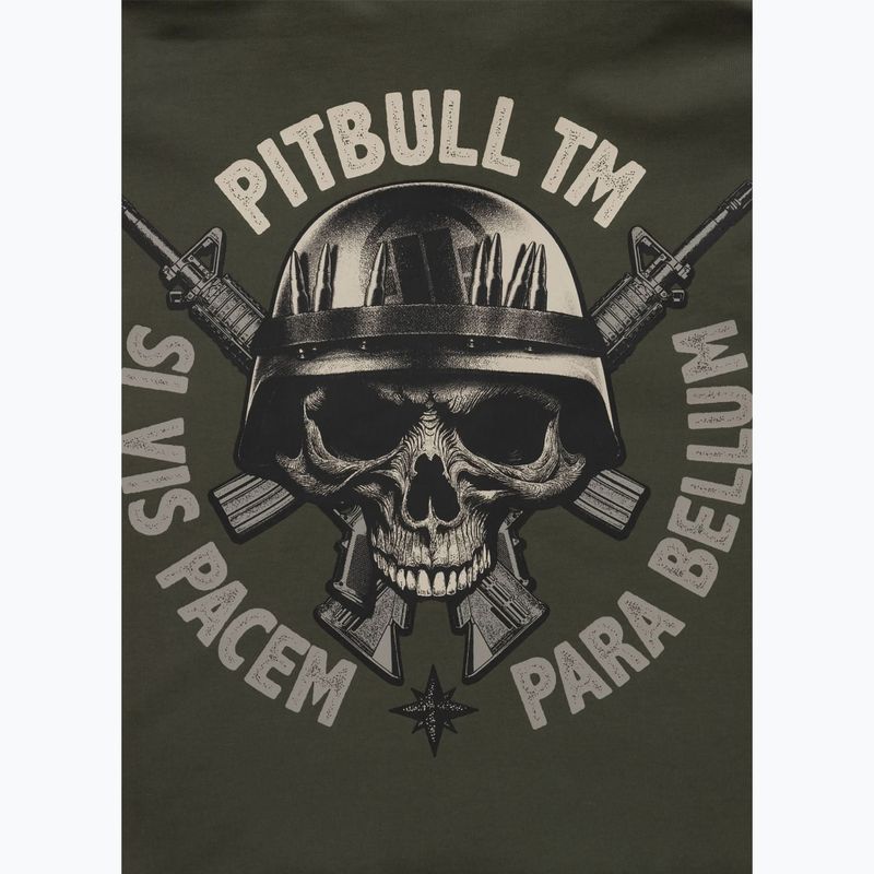 Vyriškas džemperis Pitbull Para Bellum Crewneck Sweatshirt old green 5