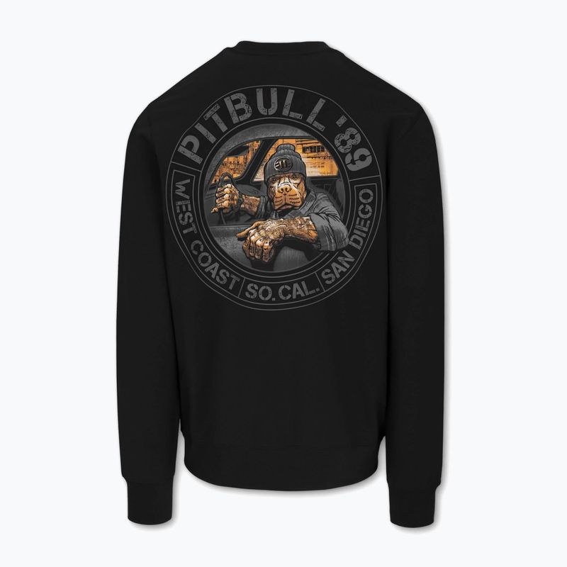 Vyriškas džemperis Pitbull Driving Crewneck Sweatshirt black 6