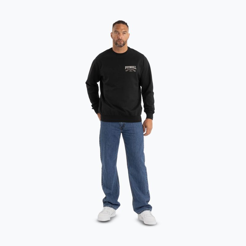 Vyriški Pitbull Troublemaker Crewneck Sweatshirt black 2