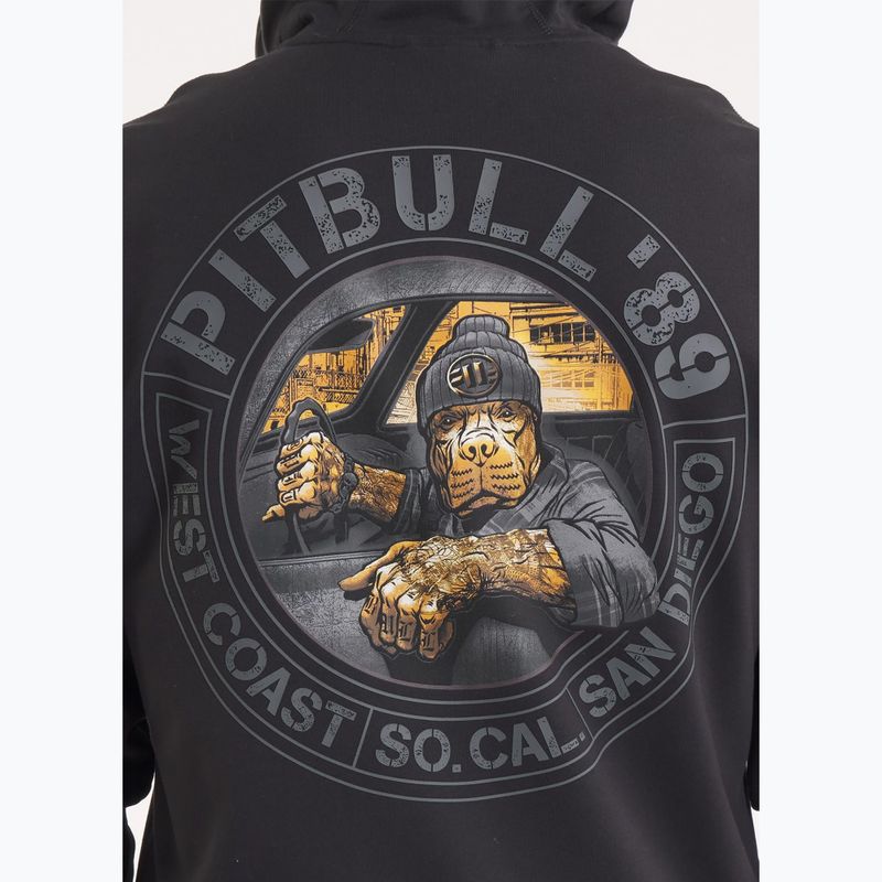 Vyriškas džemperis Pitbull Driving Hooded Zip Sweatshirt black 4