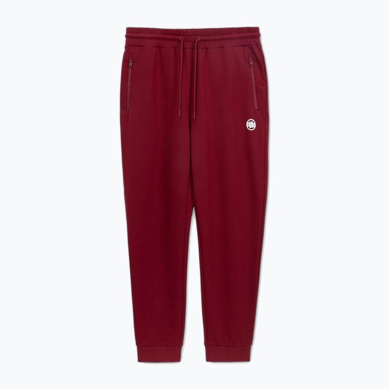 Vyriškos kelnės Pitbull Nugget Jogging burgundy 3