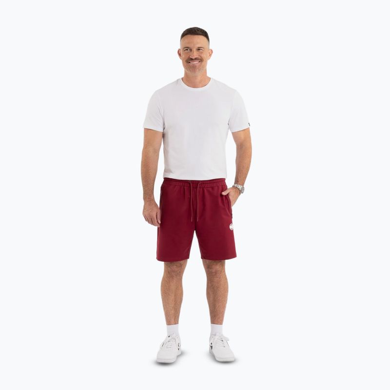 Vyriški šortai Pitbull Nugget burgundy 2