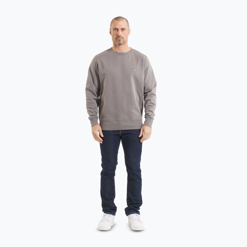 Vyriškas džemperis Pitbull Lancaster 2 Crewneck Sweatshirt washed grey 2