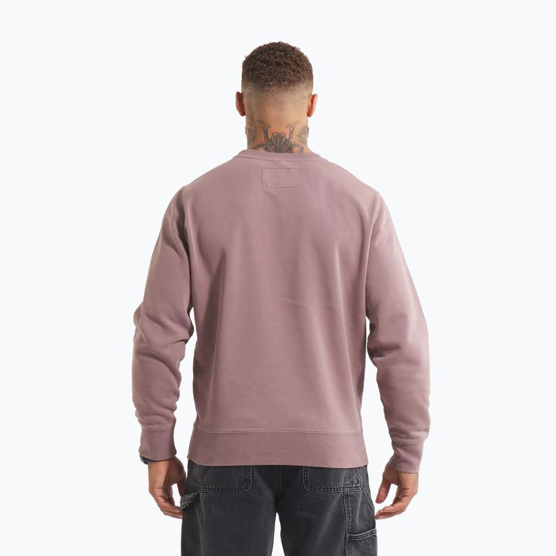 Vyriškas džemperis Pitbull Lancaster 2 Crewneck Sweatshirt washed burgundy 3