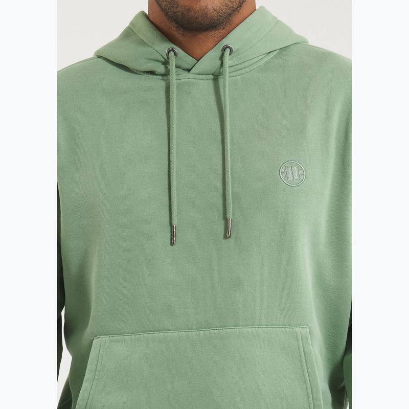 Vyriškas džemperis Pitbull Lancaster 2 Hooded Sweatshirt washed green 3