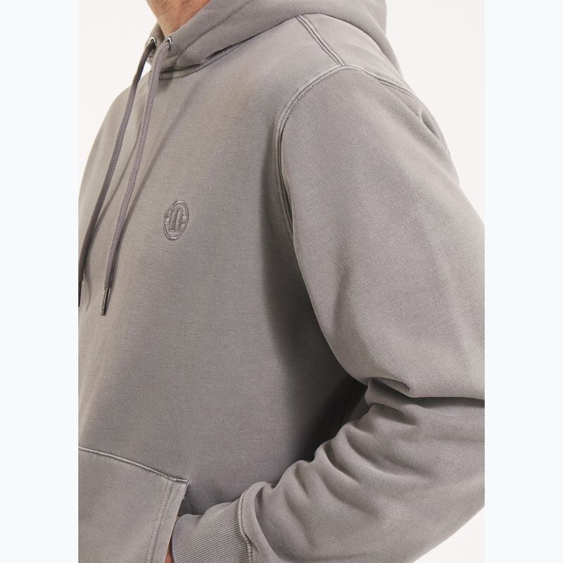 Vyriškas džemperis Pitbull Lancaster 2 Hooded Sweatshirt washed grey 4